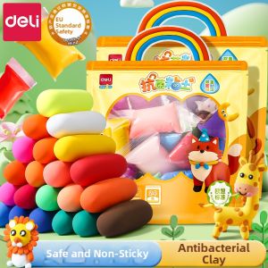 deli | Ultra Light Antibacterial Modelling Clay For Kids Safe DIY Crafting Material