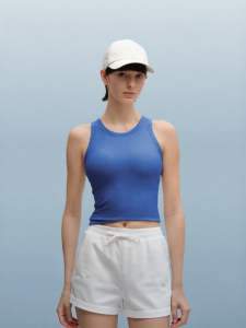 Bananain | Sleeveless Round Neck Sports Vest with Pads