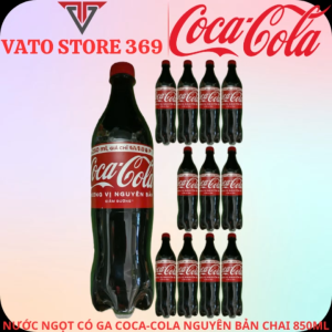 Nước ngọt có ga COCACOLA nguyên bản chai 850ml