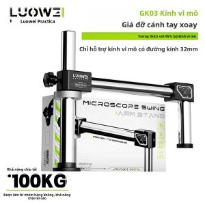 Giá Đỡ Kính Hiển Vi Xoay LUOWEI LW-GK03 Chất Liệu Kim Loại Hỗ Trợ Kính Hiển Vi Đường Kính 32mm Xoay 360 Độ °   Khả Năng Chịu Tải Cao Khi Xoay