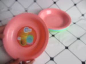 Piring Plastik Makan 9 Inchi Merek Candid Per 12 pcs Mars