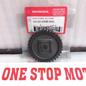 Gigi Pompa Oli Honda Verza Mega pro mono shock KRM