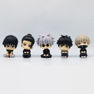 Anime Jujutsu Kaisen Action Figures PVC Gojo Satoru Inumaki Toge Okkotsu Yuta Model Doll Toy For Children Collectibles Gift