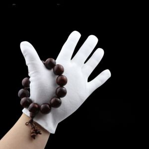 MONLEYTA | Gloves Cotton Thicker Pure Cotton Hand Beads String Polishing High End Protective Sanitizing Universal Normal Specification