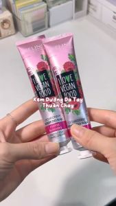 Kem Dưỡng Da Tay Khô Nứt Nẻ Giúp Dưỡng Ẩm Làm Mềm Mại Ngăn Lão Hóa Da Tay Eveline Hand Cream Raspberry Coriander