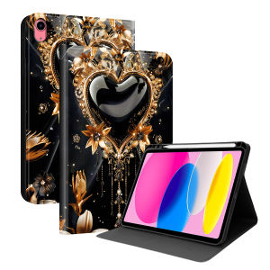 Protective Tablet Case For iPad Air 13 2025 2026 iPad 10.9 2022 11th 2025 iPad 12.9 2018~2019 Pro 11 2024 Mini 6 with Pen Holder