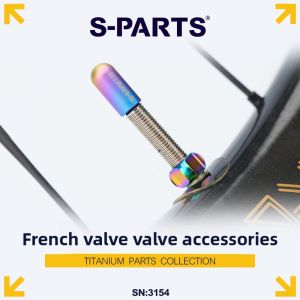 s-parts | Nắp Van Thẩm Mỹ Pháp & Mỹ Hợp Kim Titan