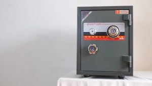 Két sắt Việt Tiệp K41BLN-KC két sắt gia đình khóa cơ Chống cháy An toàn nặng 55kg Chống cháy An toàn Bảo hành 5 năm được kiểm tra hàng