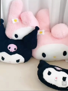 Kuromi Melody Cushion cute doll children kids cartoon Valentine Day girlfriend gift toy