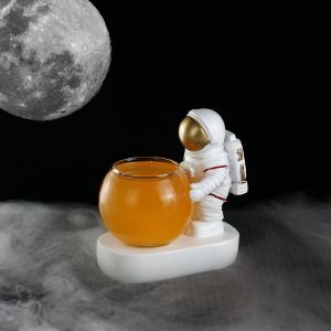 Creative Cocktail Glass Astronaut Astronaut Juice Heart Cup Japanese Style Tall Glass Smoked Glass Wine Glass