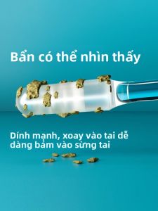 IMLUCKY | Dụng cụ vệ sinh tai dùng một lần Dụng cụ vệ sinh tai cho trẻ em Muỗng dò tai Cotton Swabs Không gây tổn thương tai