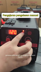 DOMHOAI 3IN1 Mesin Las MIG-400 Profesional Las Listrik Inverter Mesin Las Tampilan Digital Definisi Tinggi Portabel Mesin trafo las