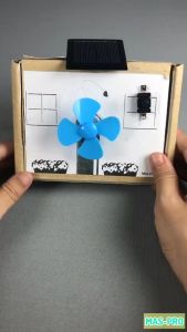 SET KIPAS SOLAR/SOLAR FAN KIT