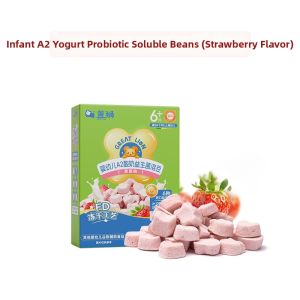 GREAT LION | No Extra Additives Fruit Yogurt Soluble Beans for Babies