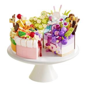YESBRICK | Cute Birthday Cake Modeling Blocks Toy