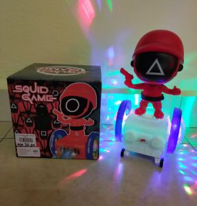 NEW TOY SQUID GAME BALANCING CAR WITH LIGHT & MUSIC