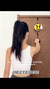 J C Health Fitness Pump: Portable Door Gym (2-17KG Adjustable Resistance)  All-in-One Full Body Home & Travel Workout System