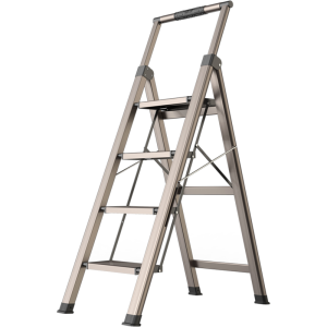AOPENG | Safe Aluminum Foldable And Extendable Step Ladder