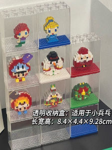 ช่องเก็บของโมเดลอะครีลิกโปร่งใส ขนาดใหญ่ ชั้นวางโมเดล พลาสติกสำหรับวัยรุ่น อพาร์ทเมนท์ หอพักนักเรียน