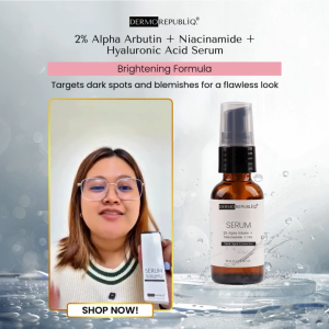 Dermorepubliq 2% Niacinamide + Hyaluronic Acid Sensitive Skin Formula Serum | 30mL