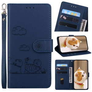 ซองหนังสําหรับSamsung Galaxy S21 S22 S23 S25 S24 Ultra S21 S22 S23 S24 S25 FE Plus S25 Edgeกระเป๋าสตางค์ฝาครอบ