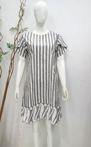 dress salur seno - dress batik halus - dress batik modern - dress kekinian - dress batik terbaru