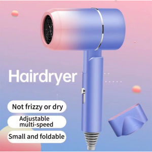 Hairdryer Lipat Portable Hair Drayer Travel Mini Pengering Rambut Angin Kencang Low Watt 2IN1