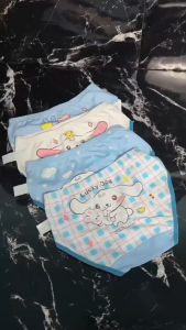 QSW300 Random 4 pcs Celana Dalam Anak Segitiga CD Anak Cewek Motif Bahan Katun