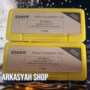 MATA PISAU PASAH ESSEN 2 PCS (PISAU KAYU PISAU SERUT PISAU PASAH PISAU BAJA)