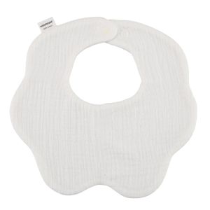 Pure Cotton Petal-shaped Baby Bibs for Newborns And Infants Saliva Towels Soft Gauze Baby Bibs And Scarves Comfortable And Absorbent