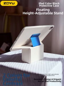 Zoyu | Height Adjustable Dual-Sided Protective Case with Rotatable Stand and Magnetic Function