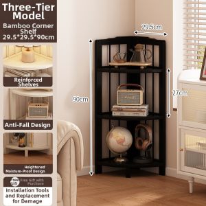 TUOJUE | Corner Storage Shelf Small Size