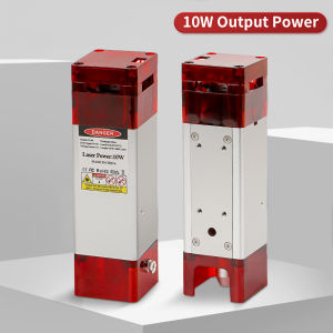 Lunyee 80W Laser Module with Air Assist 10W Laser Engraving Head 450nm Blue Laser Head TTL Module for CNC Laser Cutting Machine Apply To Tools Acrylic Plywood Stone etc