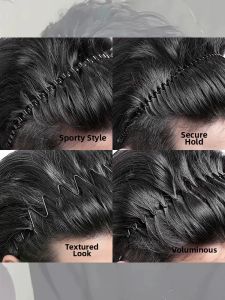 NING ZHOU | Non-tightening High-crown Male Hairband