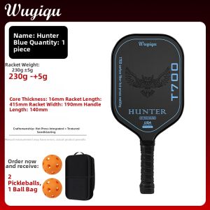 WUYIQU | Full Set Carbon Fiber T700 Pickleball Paddle