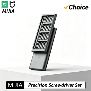 NEW MIJIA Precision Screwdriver Set Aluminum Alloy Housing 24 Precision Bits Magnetic Bit Holder Ergonomic Grip Handle CN.