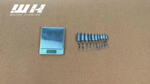 Weihe FISHING | Chì Câu Cá WEIHE Hình Viên Đạn Hai Vòng Có Đầu Nối Nhiều Trọng Lượng Khác Nhau Từ 15g-100g