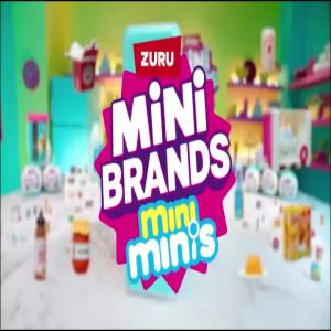 Bandai | ZURU Mini Refrigerator Blind Box Toy Ball Children Play House DIY Food Blind Box Miniature Simulation Ornaments Blind Box