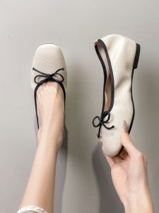 Small Size 3233 Hidden Heel Foldable Ballet Shoes Womens Soft Gommino Summer Dress Shoes Women 2024 New Arrival Best Selling