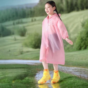 Rainproof Portable EVA Childrens Raincoat