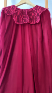 AKFAS - Gamis Anak Perempuan Brokat Tile | Baju Muslim Anak Kondangan Lebaran Syari Cantik