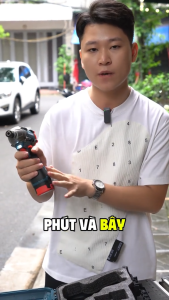 [ HÀNG CHÍNH HÃNG ] Máy Chuyên Vít Boshun 150Nm BS-SD150BL 3 Tốc Độ Động Cơ Từ Dùng Pin 16.8V Đầu 1/4 Nhỏ Gọn