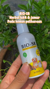 BIO - SR Obat Luka Kucing Anjing Spray Kemasan 50 ML Original