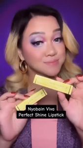 Viva Queen Perfect Shine Lip Color - RICH COLOR CREAMY SWATCH SILKY SMOOTH & NOURISH (with OMEGA 3 & Aloe Butter - tersedia 10 varian warna) Lipstik Warna Kaya Dan Melembapkan - Lazada