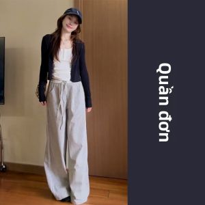 LIRUSHAN | Áo Cardigan Knit Màu Xanh Đen Thời Trang Mới cho Đầu Mùa Xuân