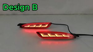 Mazda CX5 FL CX-5 2024 2025 2026 Dynamic Moving LED Rear Bumper Reflector Tail Lamp With Signal & Brake Light