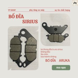 Bố thắng đĩa xe Sirius/Novou 4/ No5 Aruka – chất lượng cao bền bỉ an toàn tuyệt đối