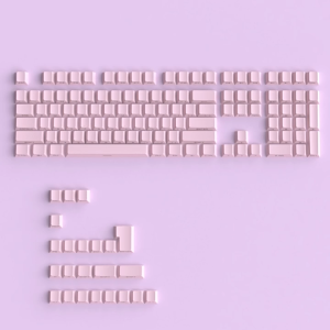Keycap Profile OEM Chất Liệu Nhựa ABS - Keycap 131 Phím Thiết Kế  Side Engraved Độc Đáo
