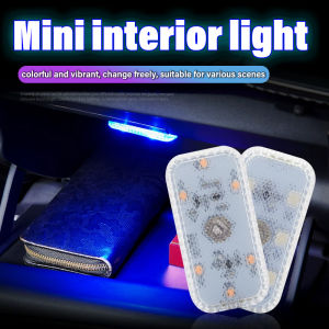 ✨2026 NEW Touch Light !Car LED Ambient Light car led light led light car interior light car led interior light Magnet Adsorption For Car/ Kitchen/Bedroom/Wardrobe/Armrest Box Trunk Switch Touch Control Wireless Mini LED Foot Lights