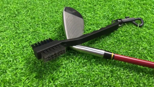Golf club double-sided ball brush - Multi-functional powerful cleaning brush - Available in 3 colors